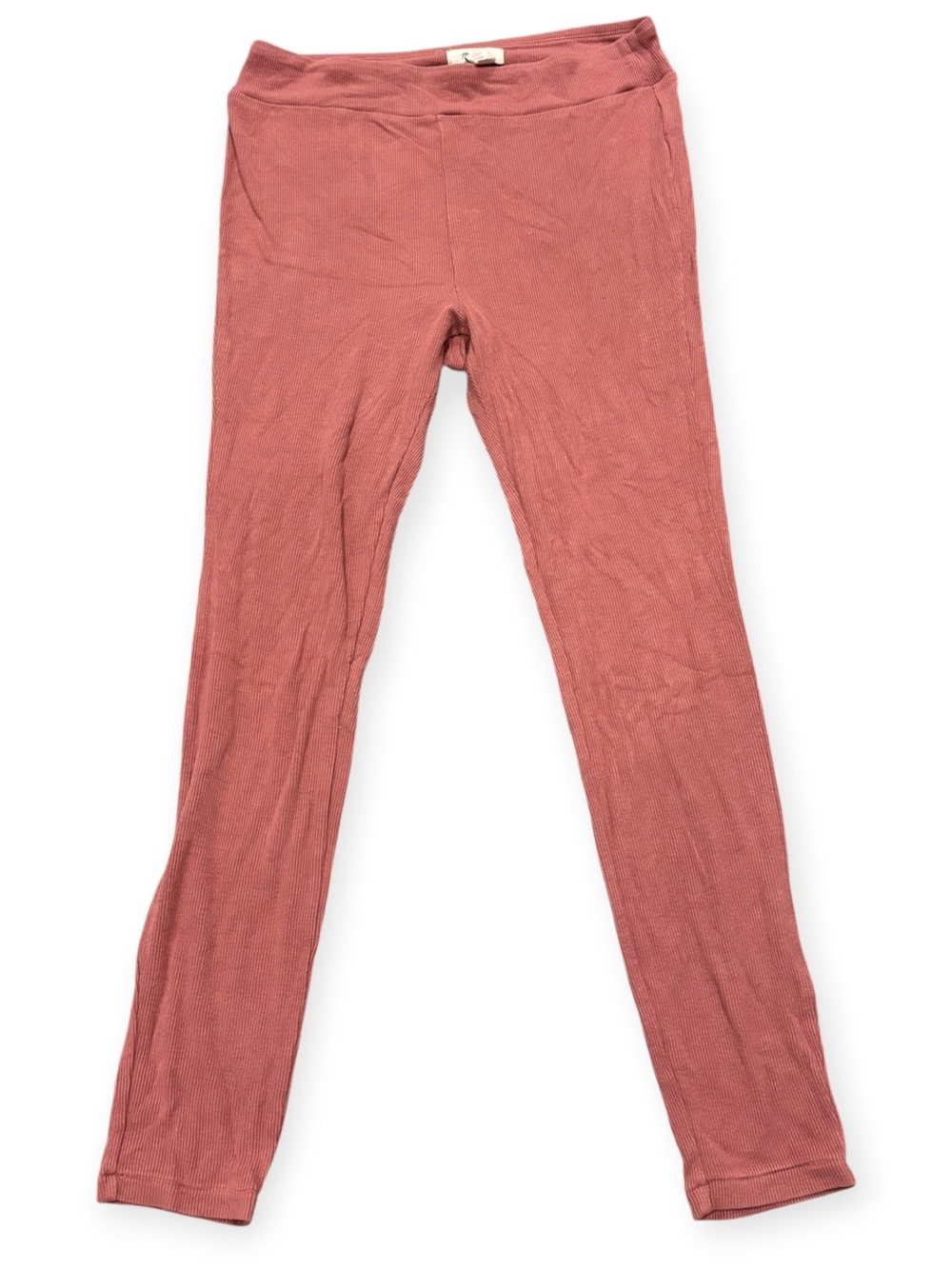 Madewell Ribbed Pajama Leggings Vintage Quartz Pink Size L